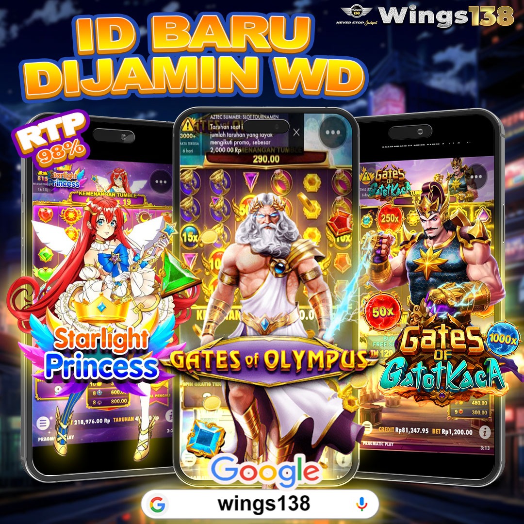 Wings138: Situs Slot Online Gacor Banjir Jackpot Pecahan Terbesar